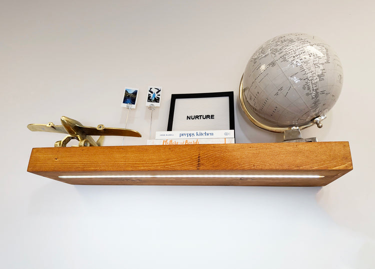 Customized Wood Floating Shelf by iirntree - 16