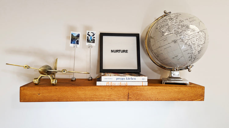 Customized Wood Floating Shelf by iirntree - 17
