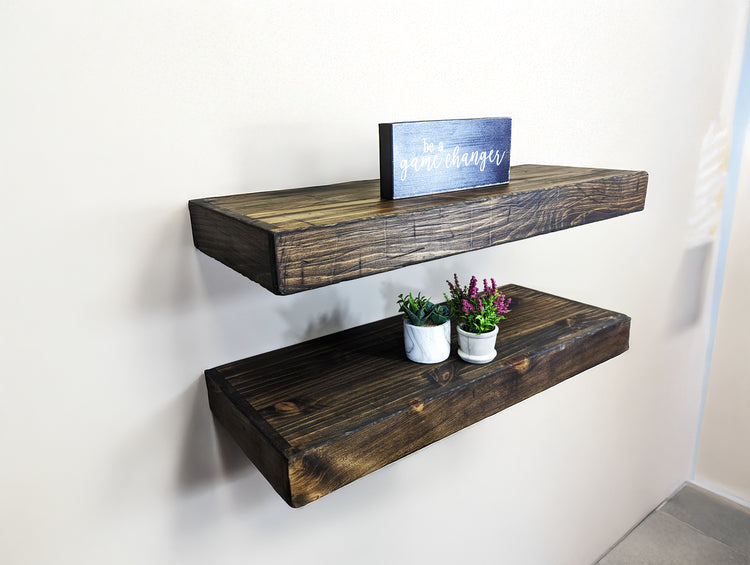 Customized Wood Floating Shelf by iirntree - 12