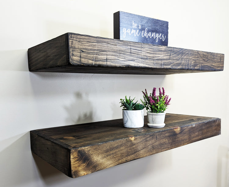 Customized Wood Floating Shelf by iirntree - 8