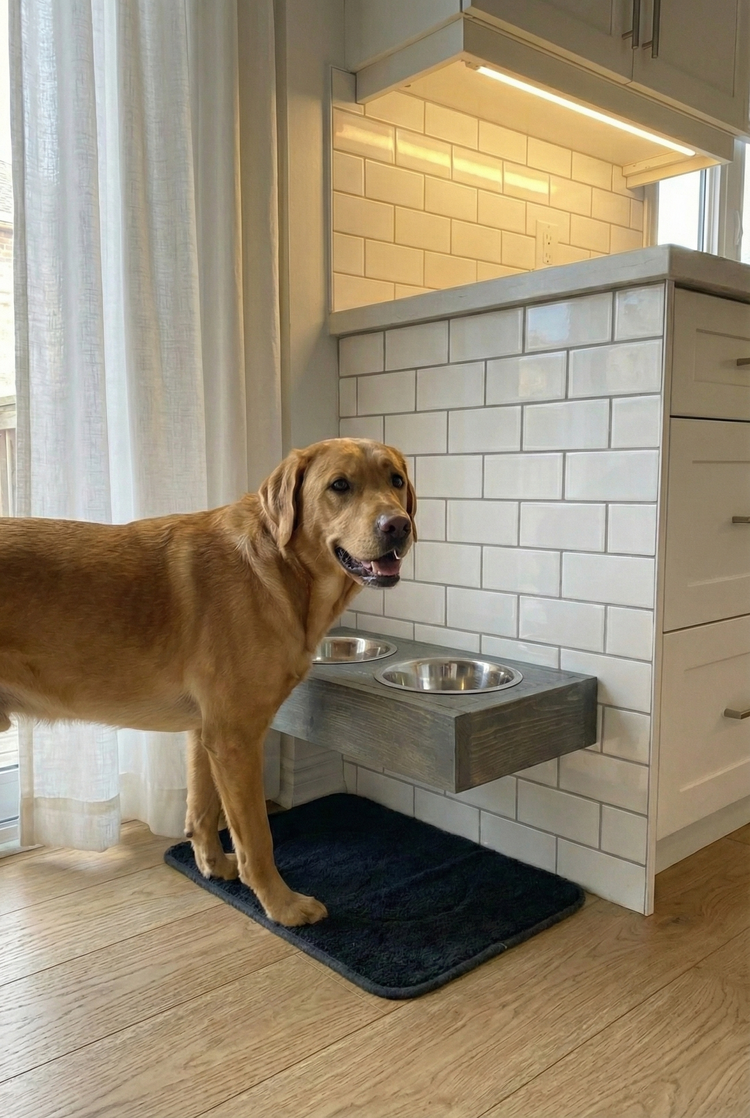 Customized Floating Pet Bowl by iirntree