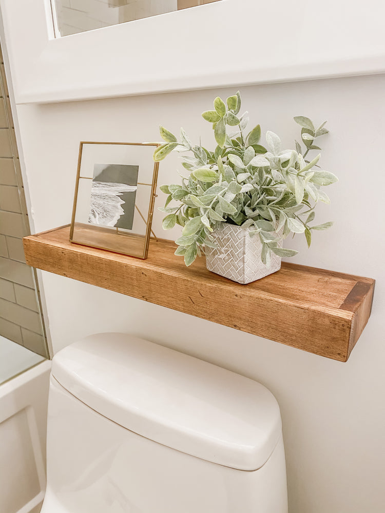 Customized Wood Floating Shelf by iirntree - 11