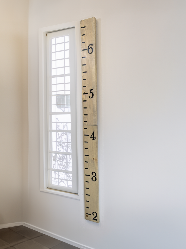 Customized Family Name Growth Chart Ruler by iirntree - 12