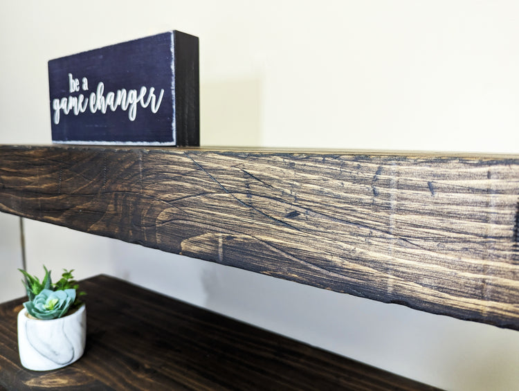 Customized Wood Floating Shelf by iirntree - 18