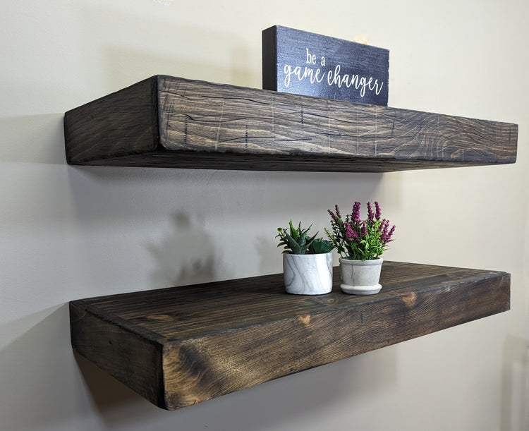 Customized Wood Floating Shelf by iirntree - 15