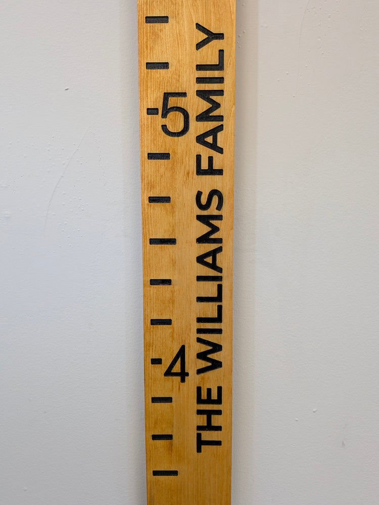 Customized Family Name Growth Chart Ruler by iirntree - 6
