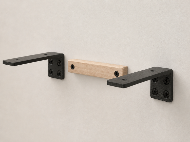Customized Extra Support Brackets - iirntree Shelves & Mantels Only by iirntree - 3