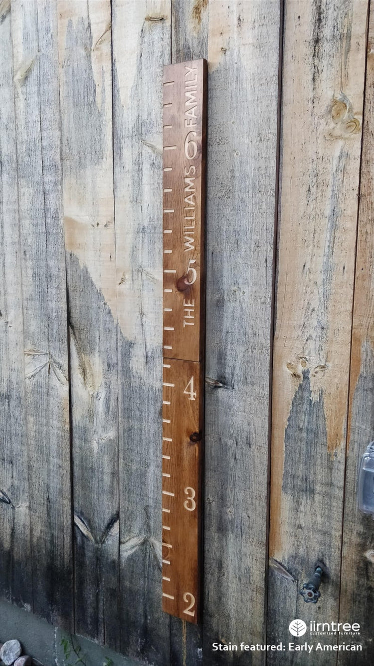 Customized Family Name Growth Chart Ruler by iirntree - 22