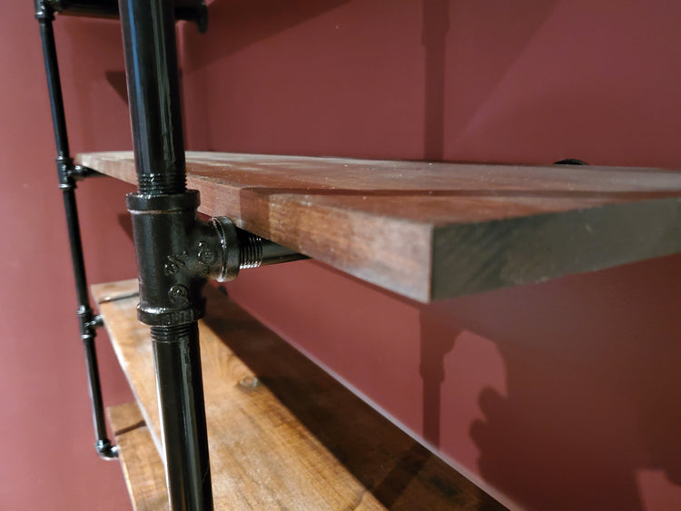Customized Closed Industrial Pipe Pipe Shelving Unit by iirntree - 7