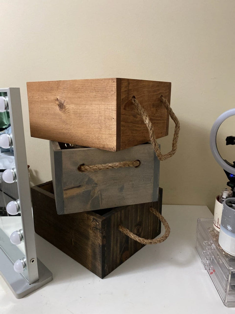 Customized Farmhouse Storage Box by iirntree