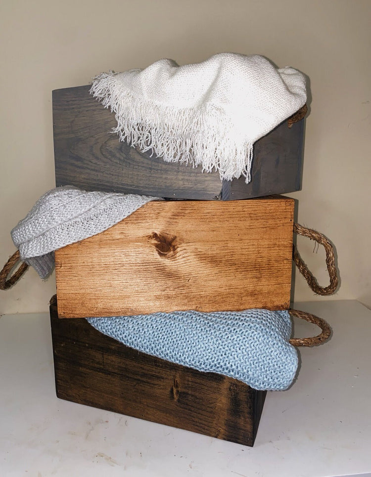 Customized Farmhouse Storage Box by iirntree - 4