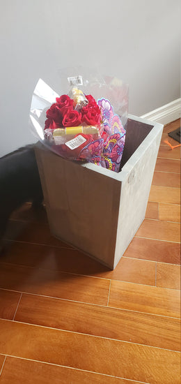 Customized Recycled Wooden Floor Vase by iirntree - 7