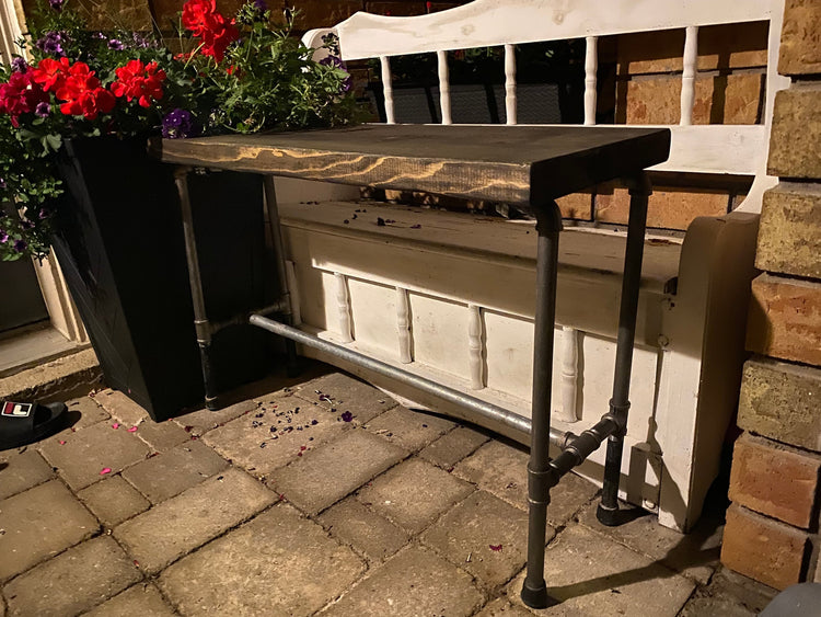 Customized Entryway Bench by iirntree