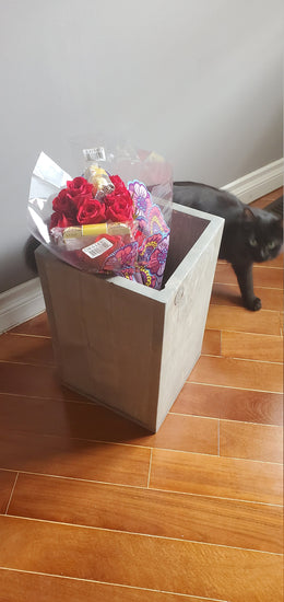 Customized Recycled Wooden Floor Vase by iirntree - 4