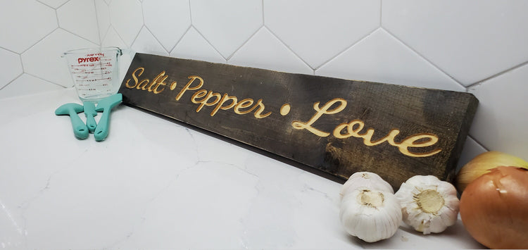Customized Salt, Pepper, Love Sign by iirntree - 9