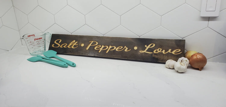 Customized Salt, Pepper, Love Sign by iirntree - 6