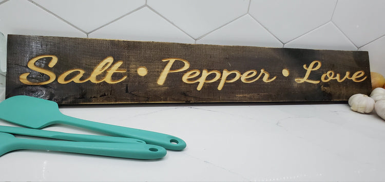 Customized Salt, Pepper, Love Sign by iirntree - 10