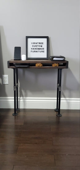 Customized Rustic Pipe End Table by iirntree - 9