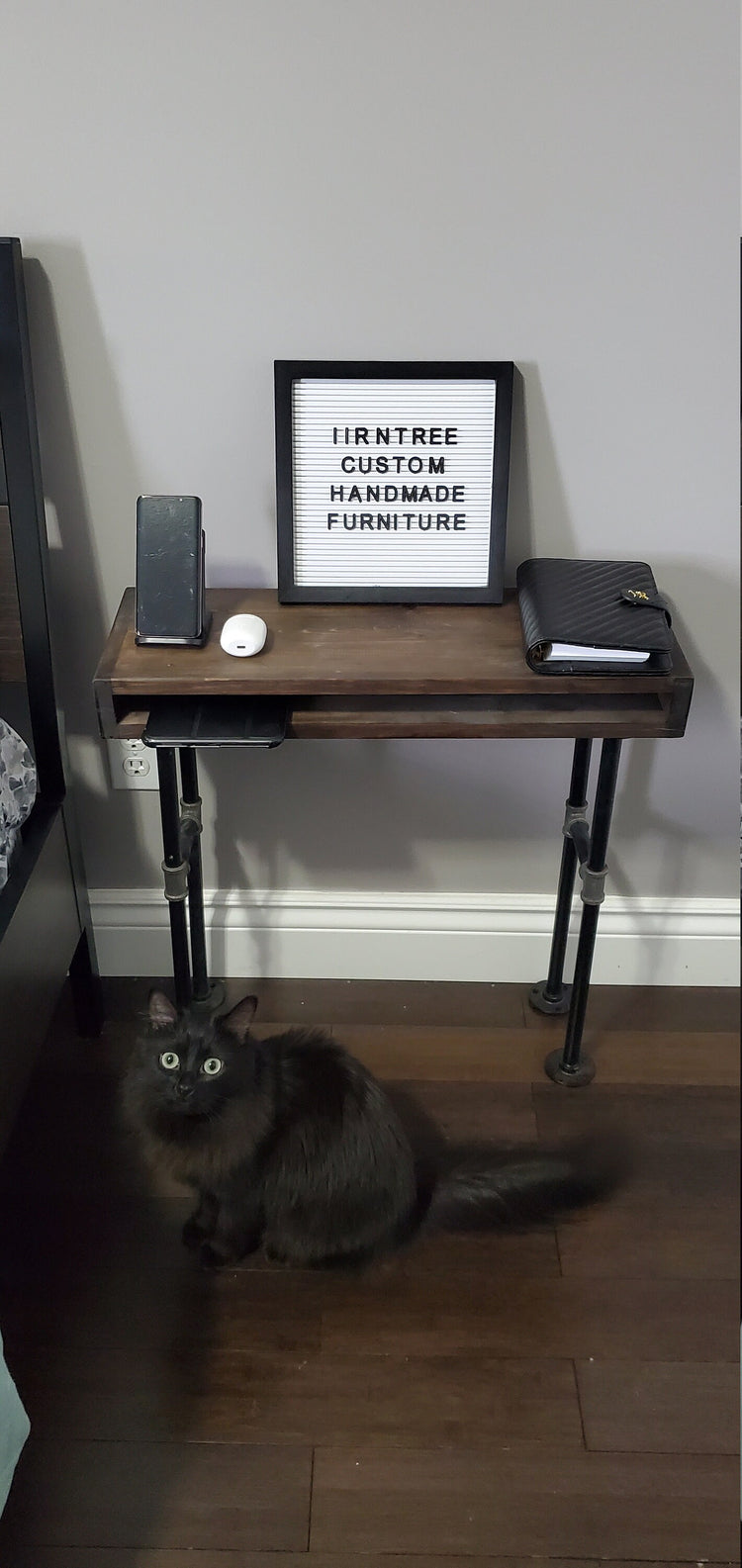 Customized Rustic Pipe End Table by iirntree - 17