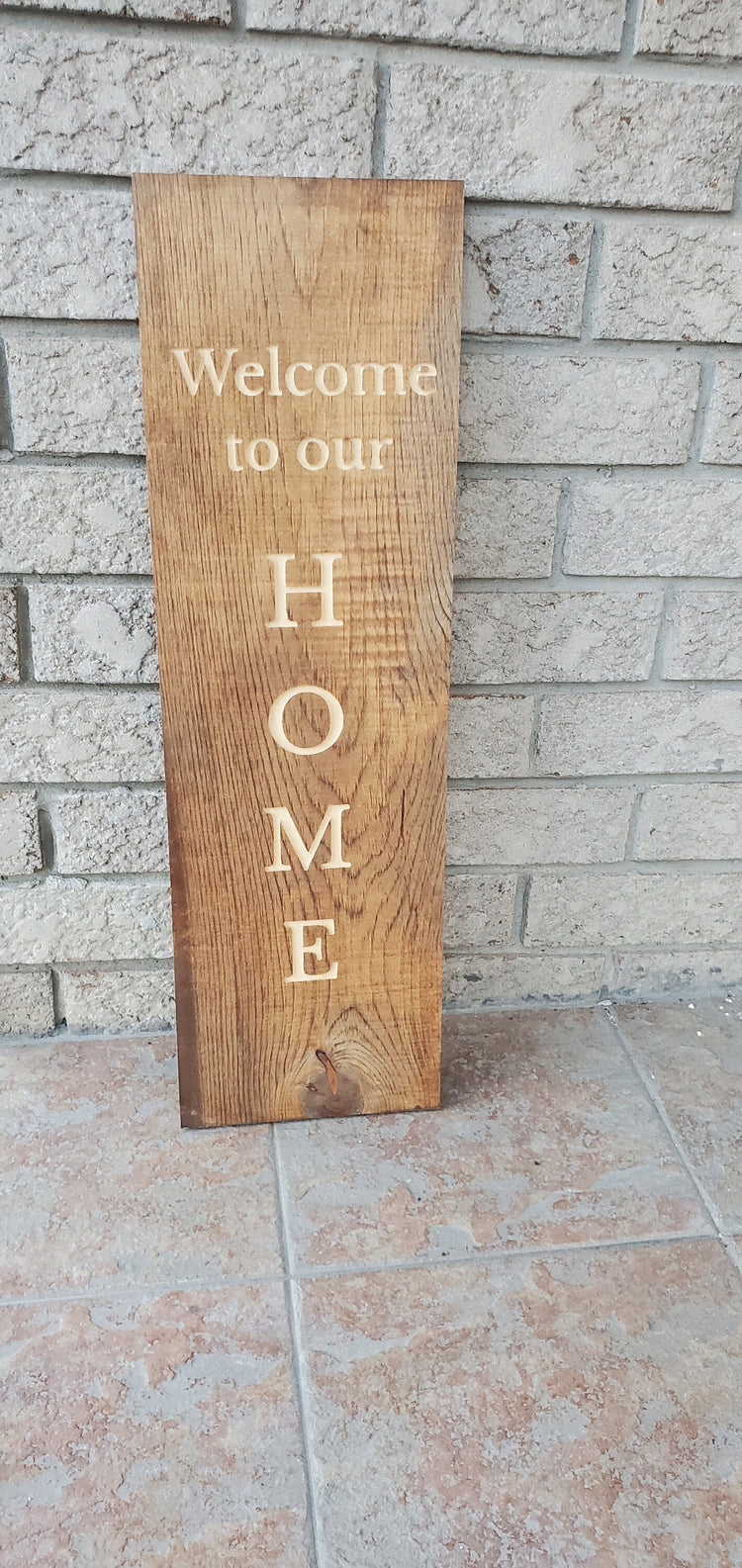 Customized Engraved Farmhouse Welcome Sign by iirntree - 6