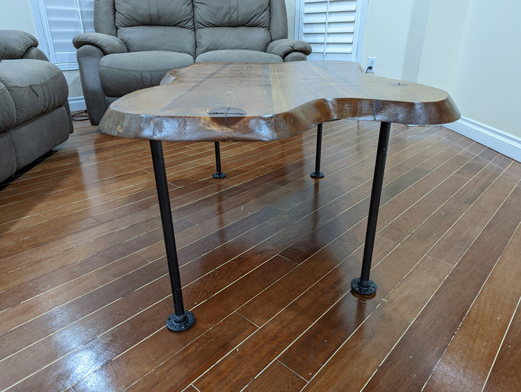 Customized Live Edge Coffee Table by iirntree - 4
