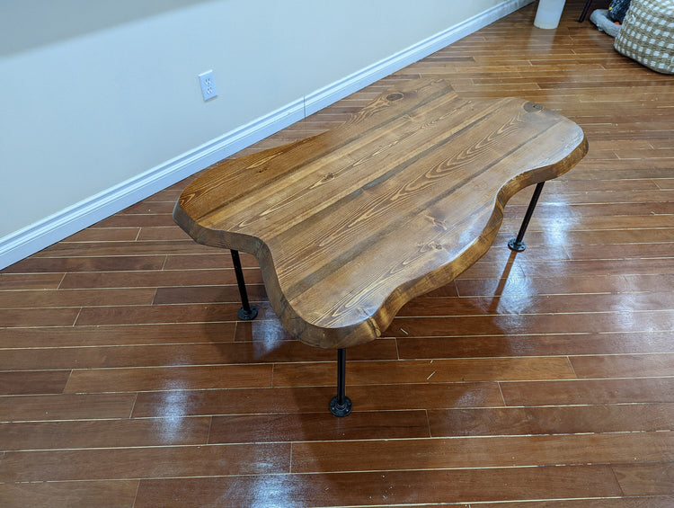 Customized Live Edge Coffee Table by iirntree - 5