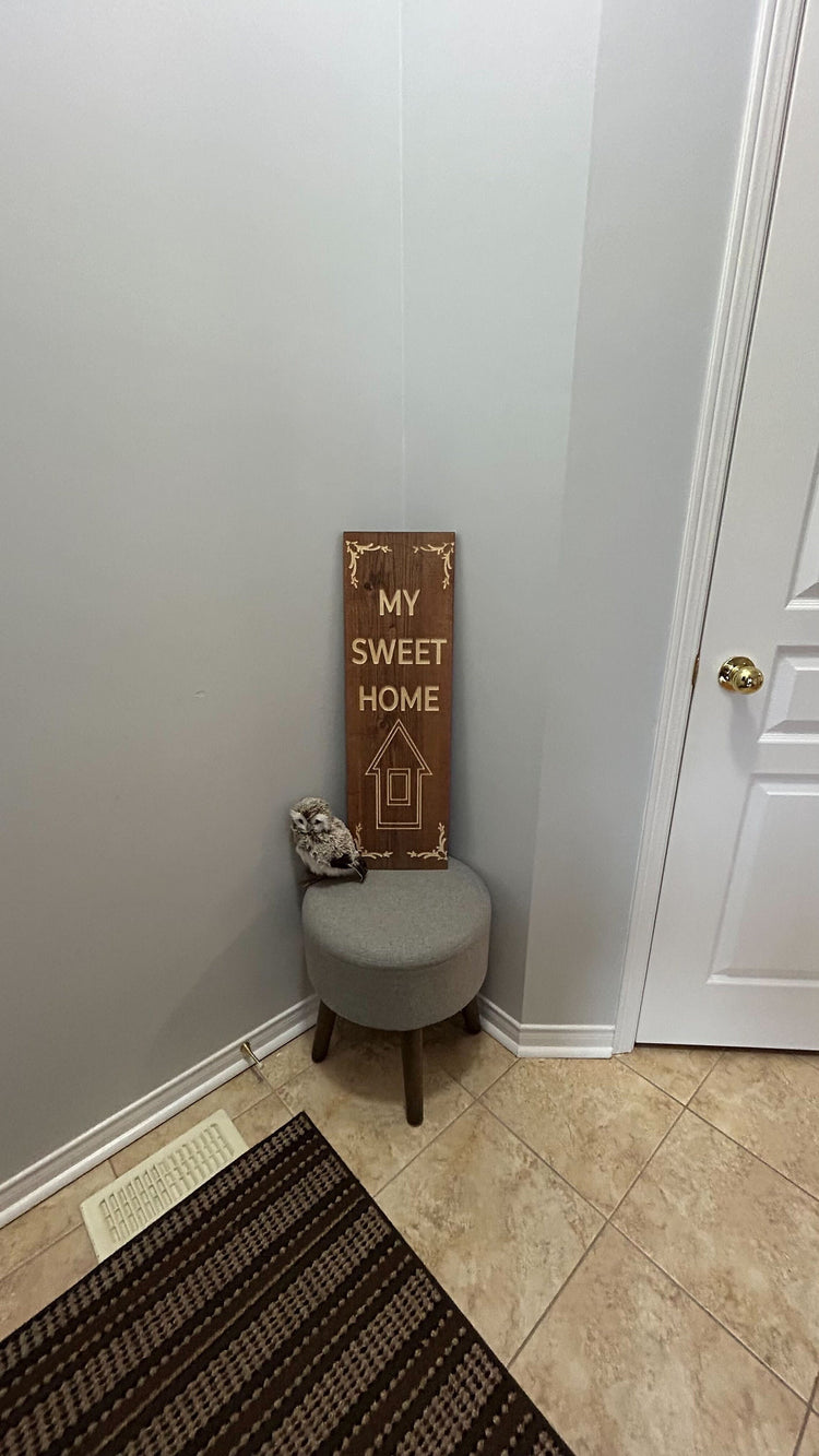 Customized Engraved Home Sign by iirntree - 5