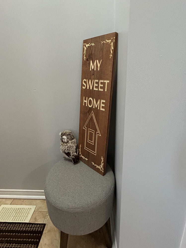 Customized Engraved Home Sign by iirntree - 4