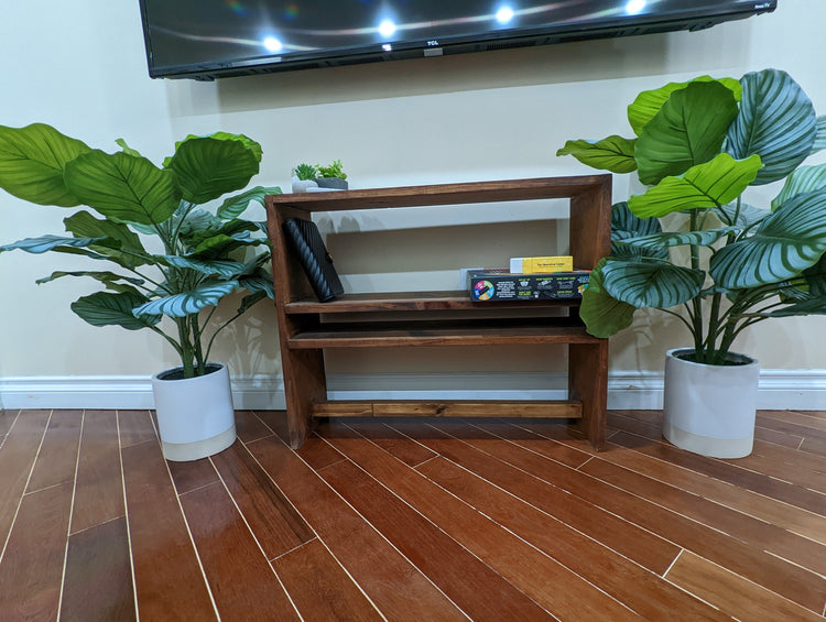 Customized Wooden TV Bench Console by iirntree - 4