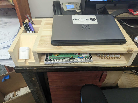 Customized Wooden Desk Organizer by iirntree - 7