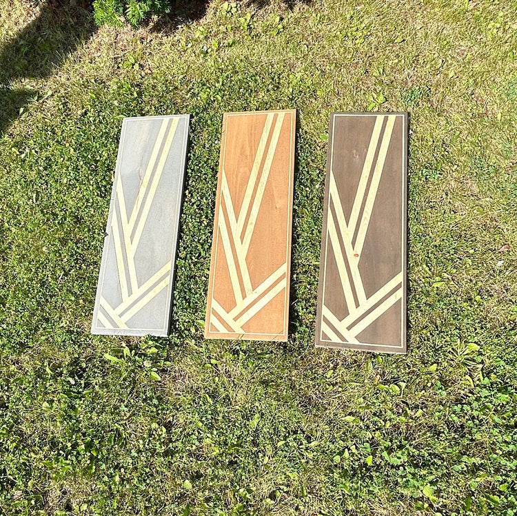 Customized Engraved Wall Art Stripes by iirntree - 6