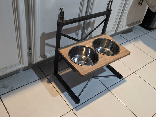 Customized Metal Adjustable Pet Bowl Unit by iirntree - 7
