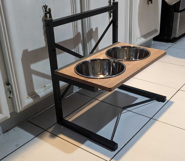 Customized Metal Adjustable Pet Bowl Unit by iirntree - 6