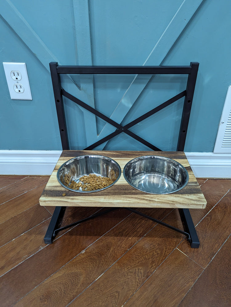 Customized Metal Adjustable Pet Bowl Unit by iirntree - 4