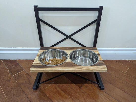 Customized Metal Adjustable Pet Bowl Unit by iirntree