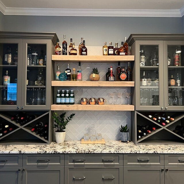 Customized Wood Floating Shelf by iirntree - 18