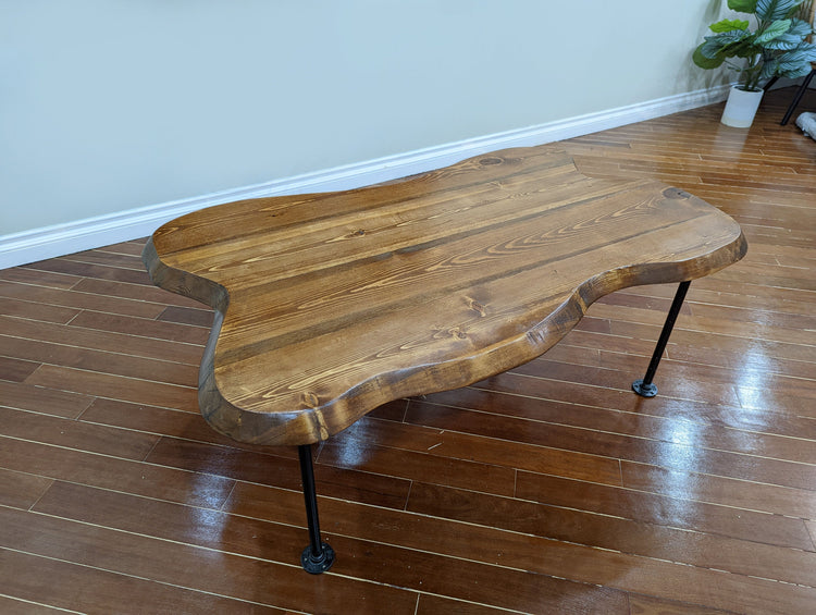 Customized Live Edge Coffee Table by iirntree - 5
