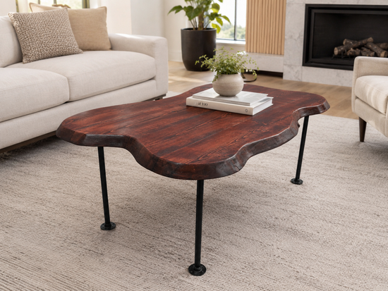 Customized Live Edge Coffee Table by iirntree - 4