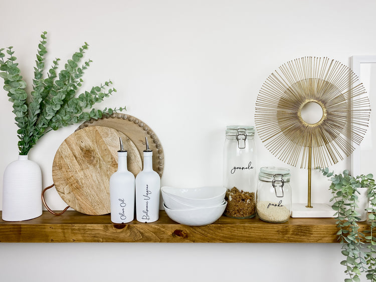 Wood Floating Shelf