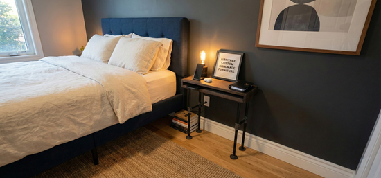 Customized Rustic Pipe End Table by iirntree - 9