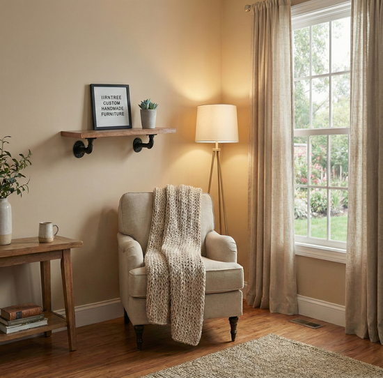 Customized Simple Pipe Wall Shelf by iirntree - 11