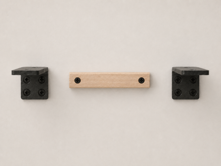 Customized Extra Support Brackets - iirntree Shelves & Mantels Only by iirntree - 4