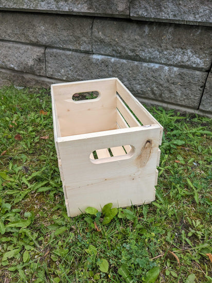 Vintage Wooden Crate | Rustic Wooden Crate | Wood Box | Wooden Storage | Wooden Decor | Small or Large - iirntree