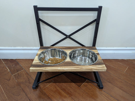 Metal Pet Bowl | Wooden Pet Bowls | Dog Bowls | Cat Bowls | Wooden Raised Pet Food Stand | Adjustable Pet Bowls | FREE SHIPPING*** - iirntree