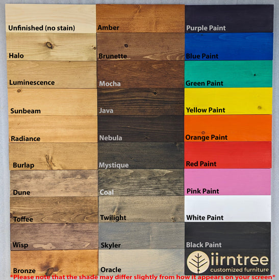 Stain Sample Board - iirntree - iirntree